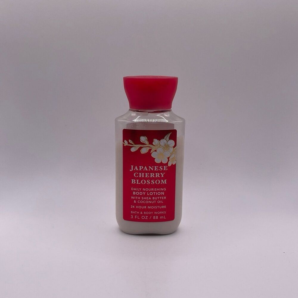 Bath & Body Works Japanese Cherry Blossom Travel Size Hand and Body Lotion